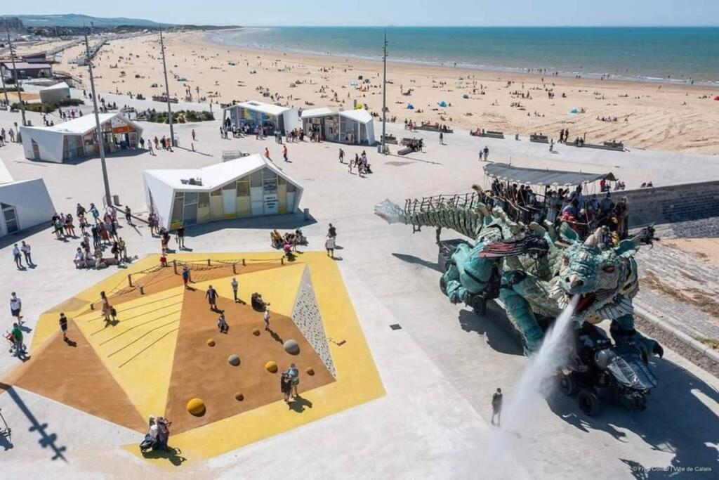 Magnifique Studio Calais Plage Esterno foto